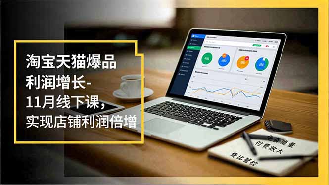 淘宝天猫爆品利润增长-11月线下课,免费流量、付费放大、费比管控,实现店铺利润倍增-仙女副业网